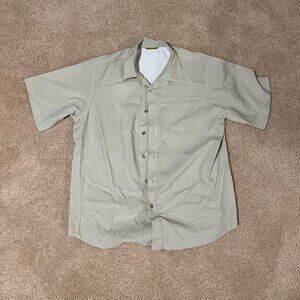 Men's Desert Pucker Dry Short Sleeve Shirt - Large